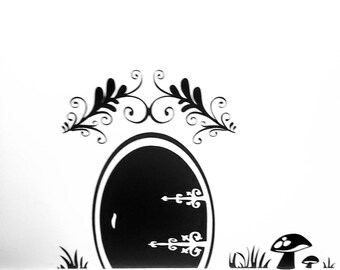 Download Fairy Door Svg Etsy