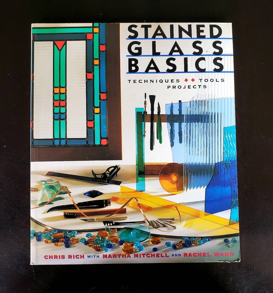 Stained Glass Pattern Book Stained Glass Basics Chris Rich Etsy