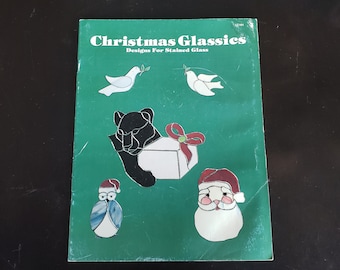 Stained Glass Pattern Book - Christmas Glassics Designs for Stained Glass by Neal Scism