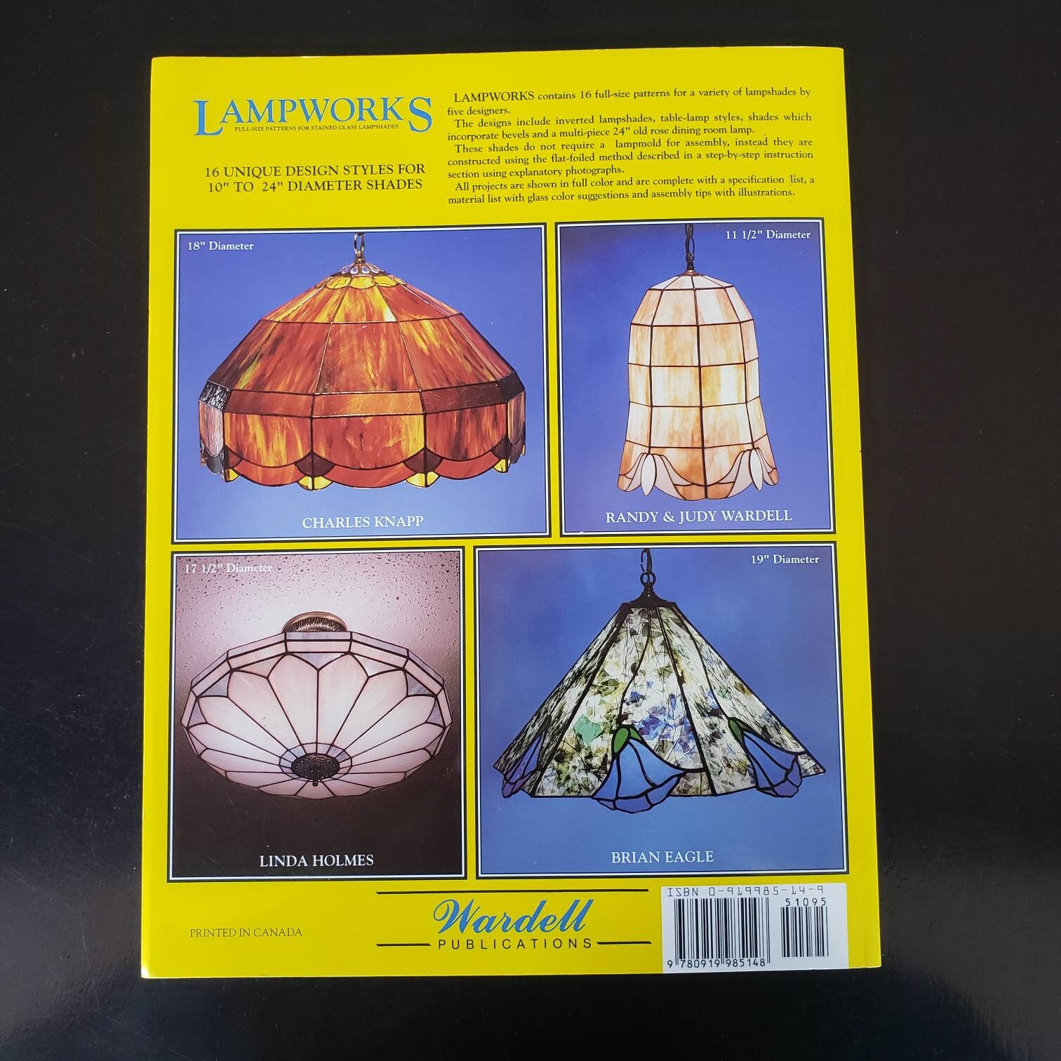 Stained Glass Pattern Book Lampworks Full Size Patterns for Etsy