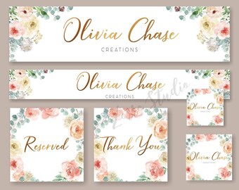 Rustic Shop Banners Etsy
