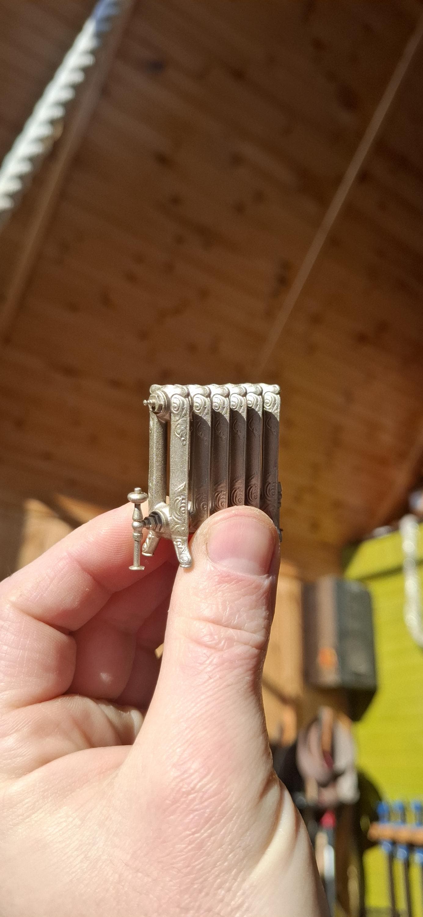 Miniature Victorian Style Ornate Cast Radiator: 1/12, 1/6 Dollhouse and ...