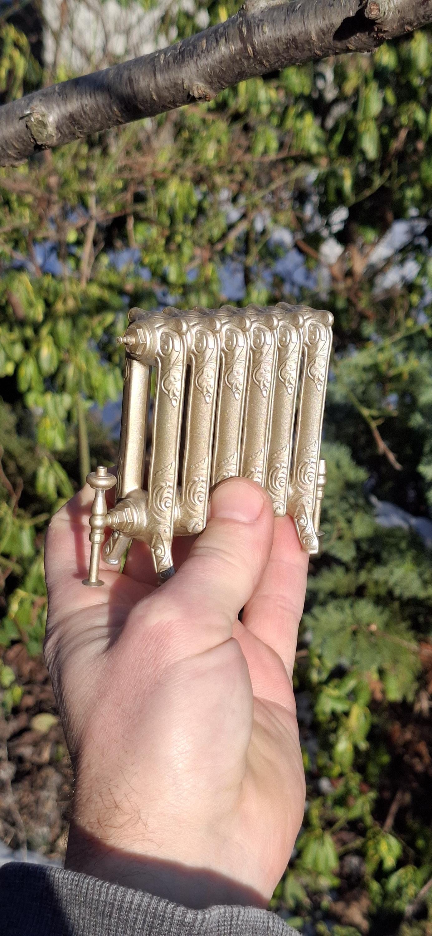 Miniature Victorian Style Ornate Cast Radiator: 1/12, 1/6 Dollhouse and ...