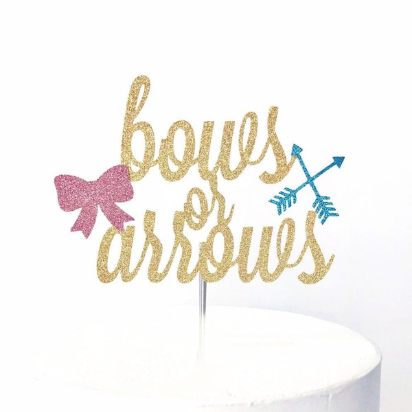 Bows and Arrows Gender Reveal Etsy