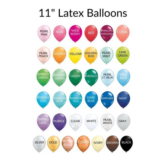 36 x 11" Helium Quality Just Married Butterflies & Plain Coloured Latex Balloons 