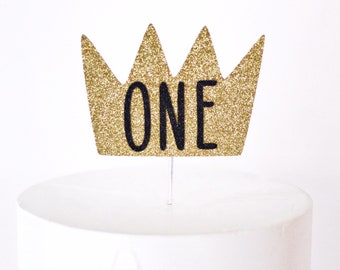 Wild One Kuchen Topper, Glitter ersten Geburtstag Party Dekor