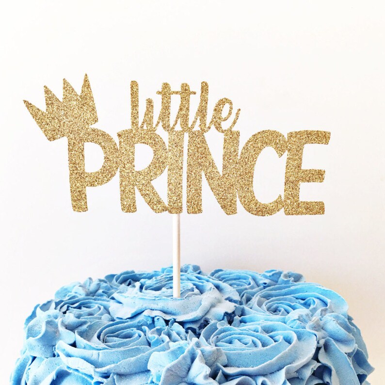 Little Prince Cake Topper / Little Prince Birthday Party / | Etsy