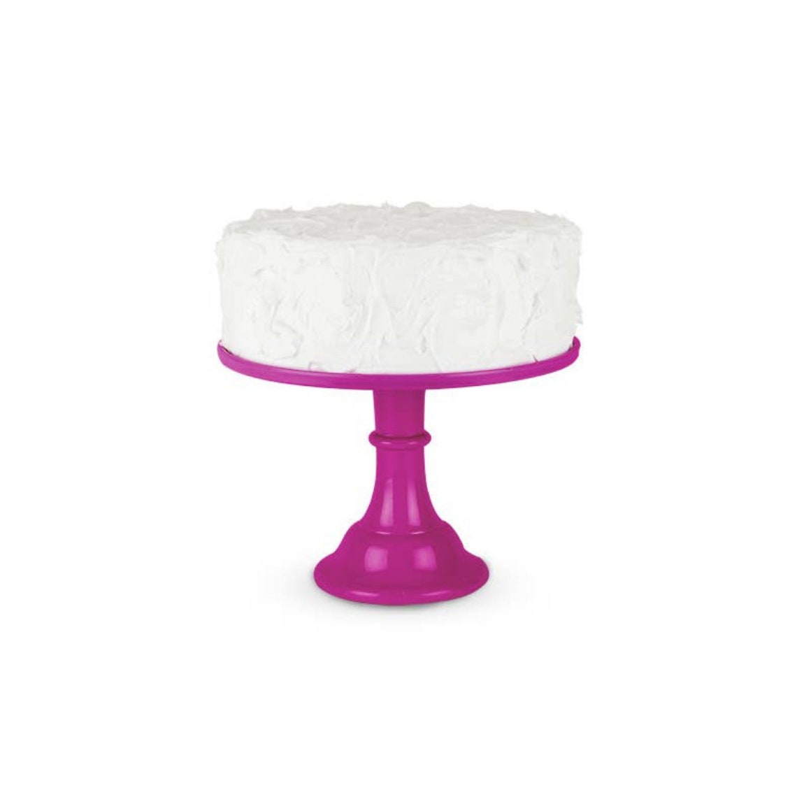 Fuschia Cake Stand Melamine Cake Stand Birthday Cake Stand Etsy