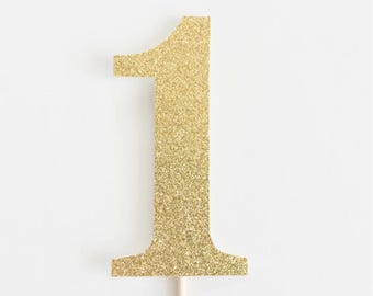 One Cake Topper | Number 1 Topper | First Birthday Topper | Cake Smash Topper | 1st Birthday | Custom Topper | Milestone Birthday | One Year