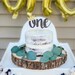 One Cake Topper With Crown