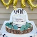 One Cake Topper With Crown 