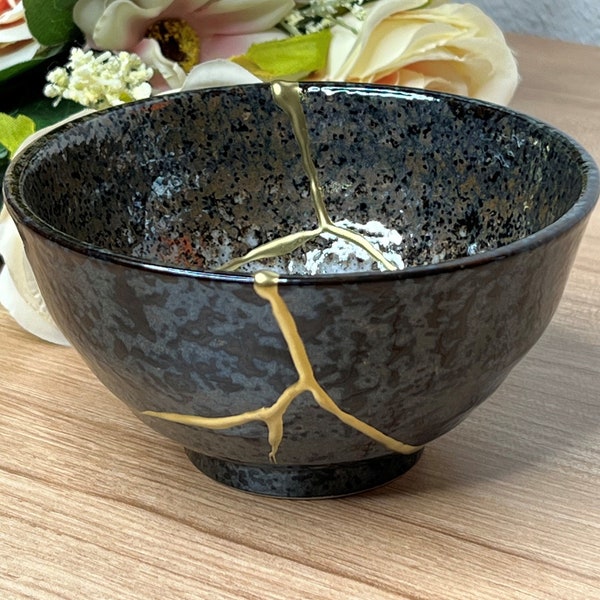 Bol Kintsugi. poterie japonaise. Collection Fuyu. 1