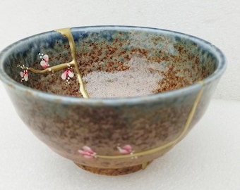 Kintsugi Bowl Japanese Ceramics.5-6