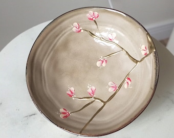 Plato Kintsugi de cerímica japonesa  esmaltada B111