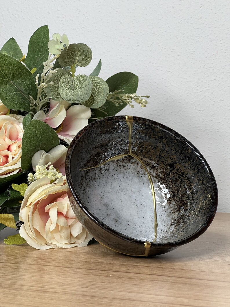 Bol Kintsugi. poterie japonaise. Collection Fuyu. 1 image 3