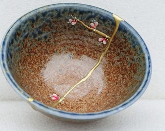 Kintsugi bowl, japanase ceramic