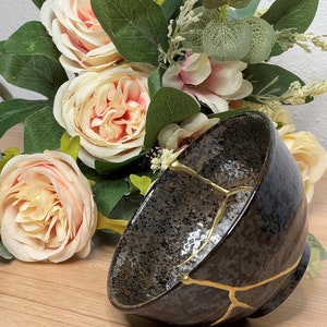 Bol Kintsugi. poterie japonaise. Collection Fuyu. 1 image 4