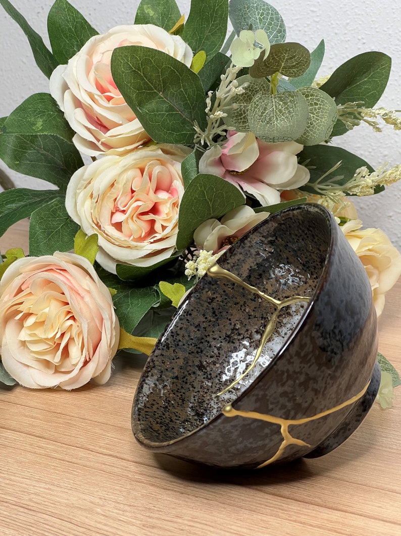 Bol Kintsugi. poterie japonaise. Collection Fuyu. 1 image 4