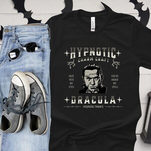 Classic Vampire Monster Tee, Halloween T-Shirt, Horror Movie Lover Gift, Gothic Clothing, Retro Vintage Shirt. Unisex