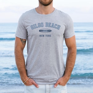 Gilgo Beach Shirt. Long Island, NY. Local Beach Tee, Gilgo Beach Tshirt. Surf Shirt, Beach Tshirt. Gift for him.