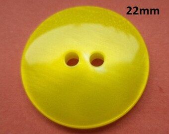 8 buttons 22 mm yellow (726) button