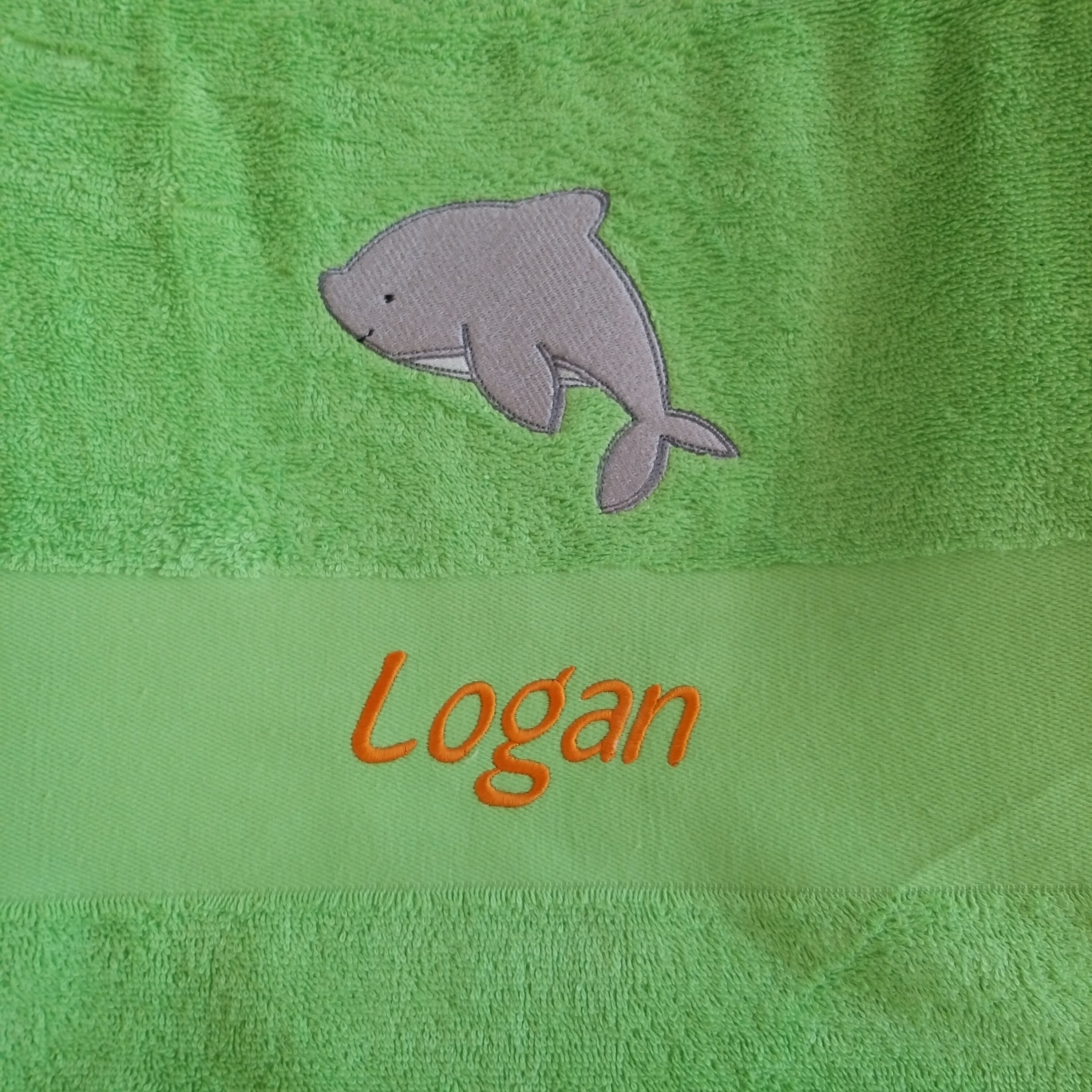 Personalised Bath Towel Sea Creatures Embroidered Towel Etsy