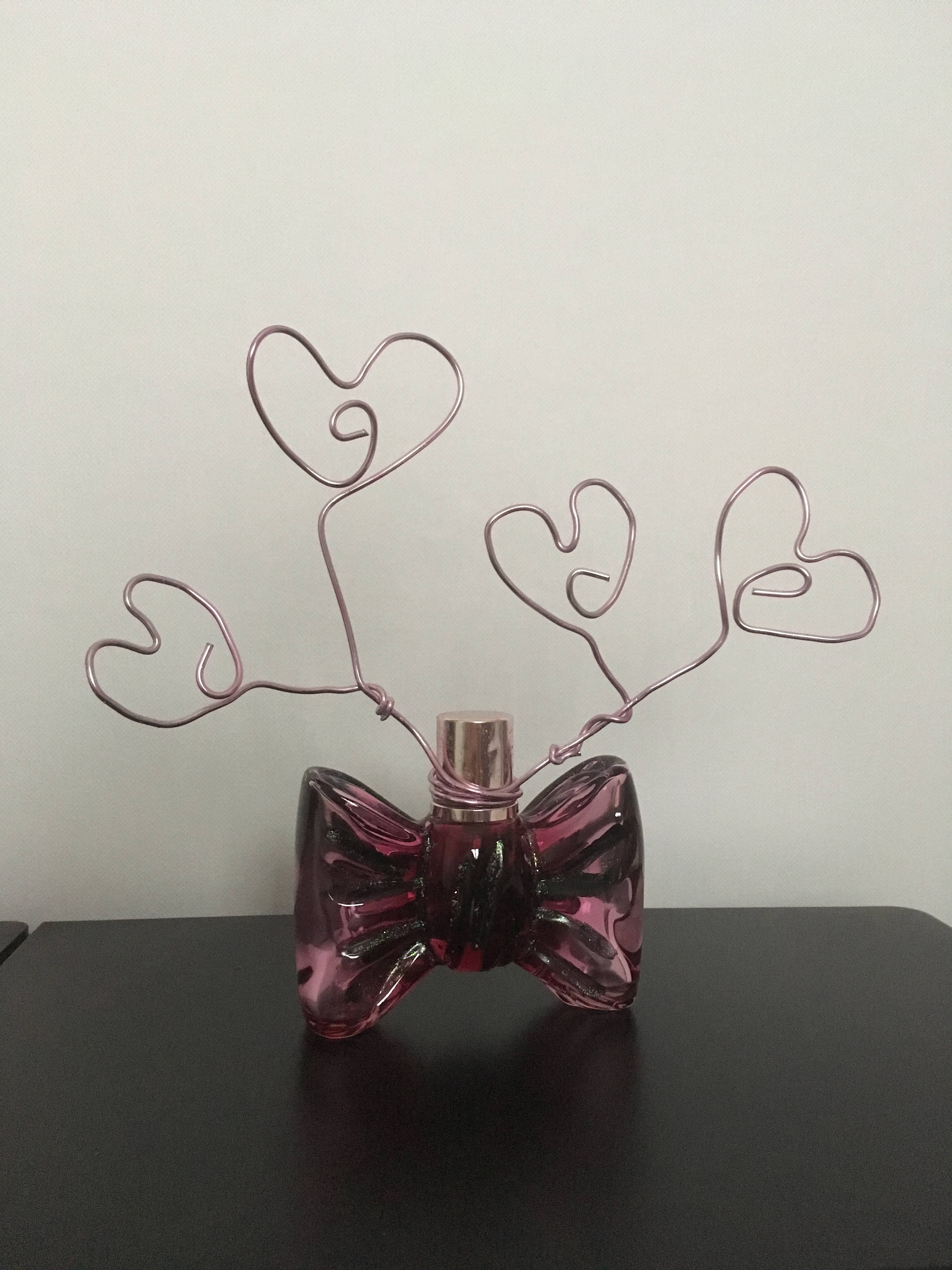 Porté-Photo/Porte-Menu Cœur St Valentin