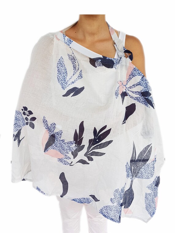 muslin breastfeeding cover