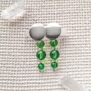 Recycelte Ohrringe, COMETA, Vintage