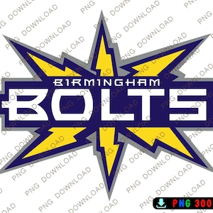 Birmingham Thunderbolts png stickers, Birmingham Thunderbolts for sublimation, Birmingham Thunderbolts Drinking png
