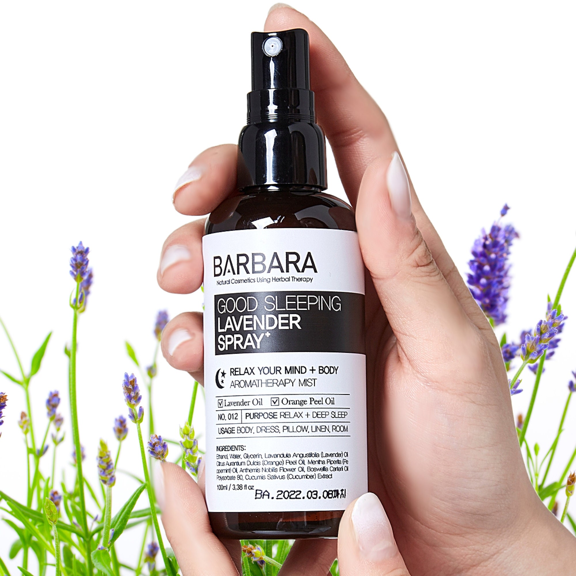 Calming Aromatherapy Spray with Lavender Orange Chamomile Etsy