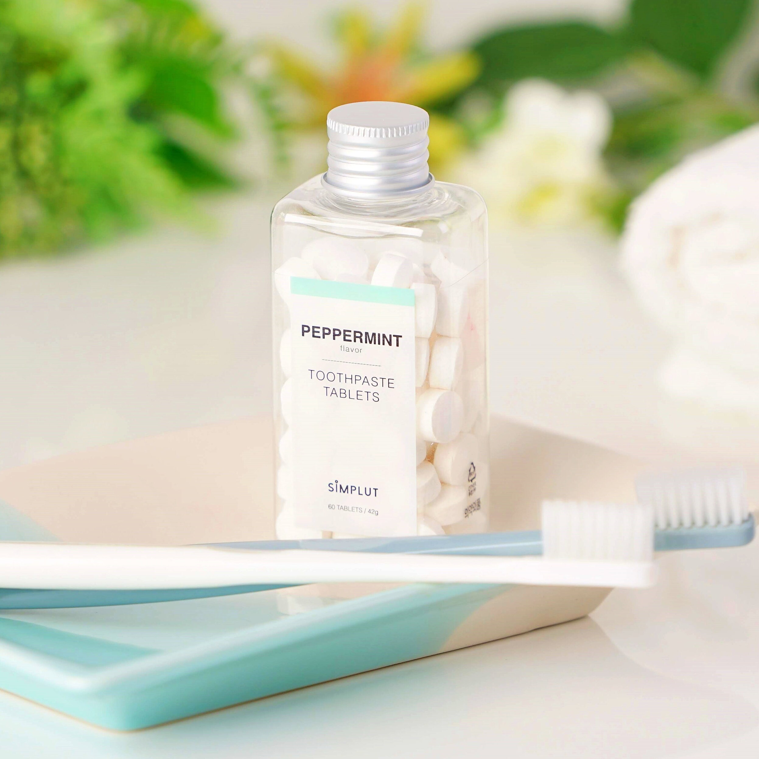 Toothpaste Tablet for Camping Travel 100 Natural Vegan Etsy