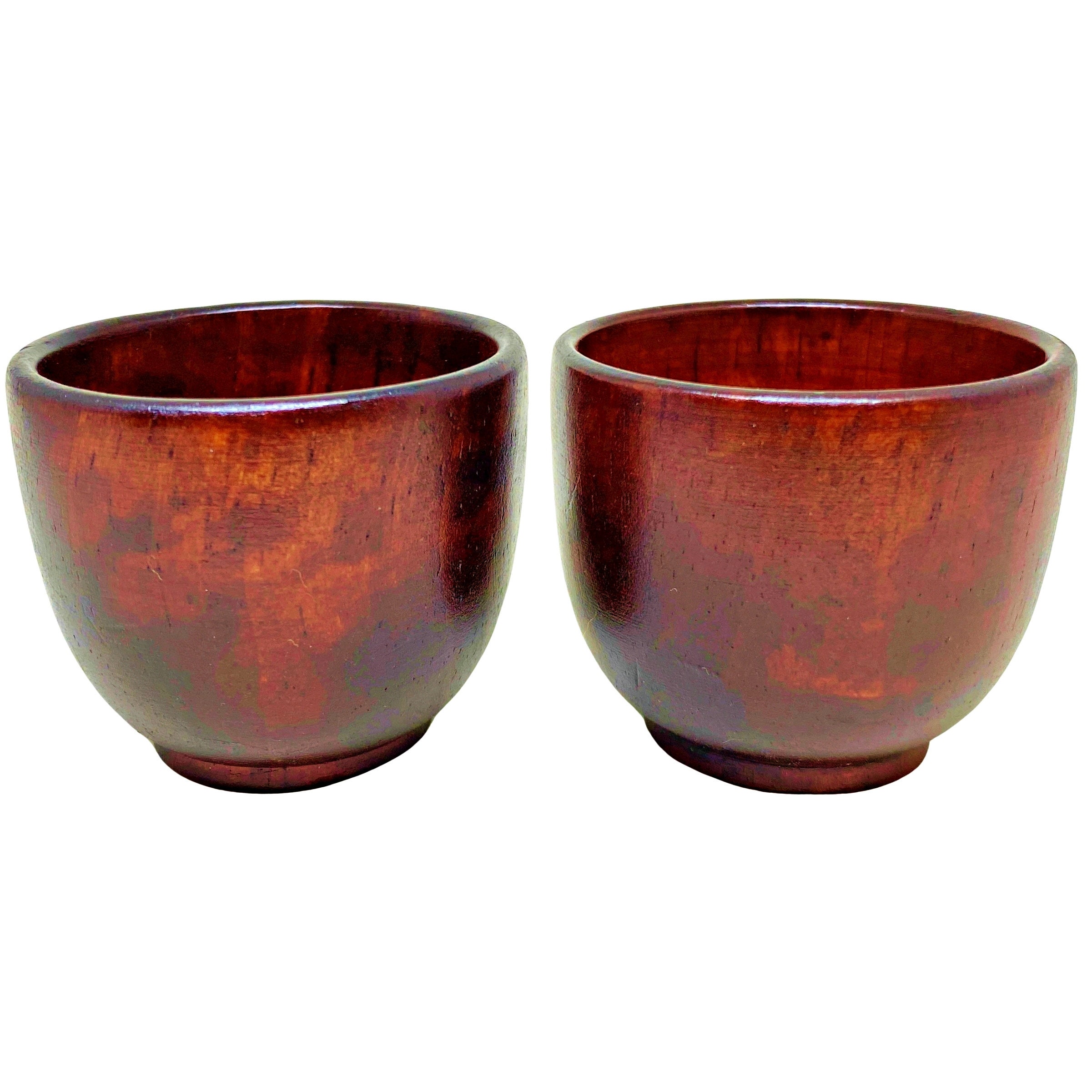 Handmade Wooden Shot Glasses Set of 2 Cup Set for Sake Etsy
