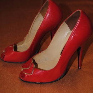 Red 1950's shoes size: 35 image 1