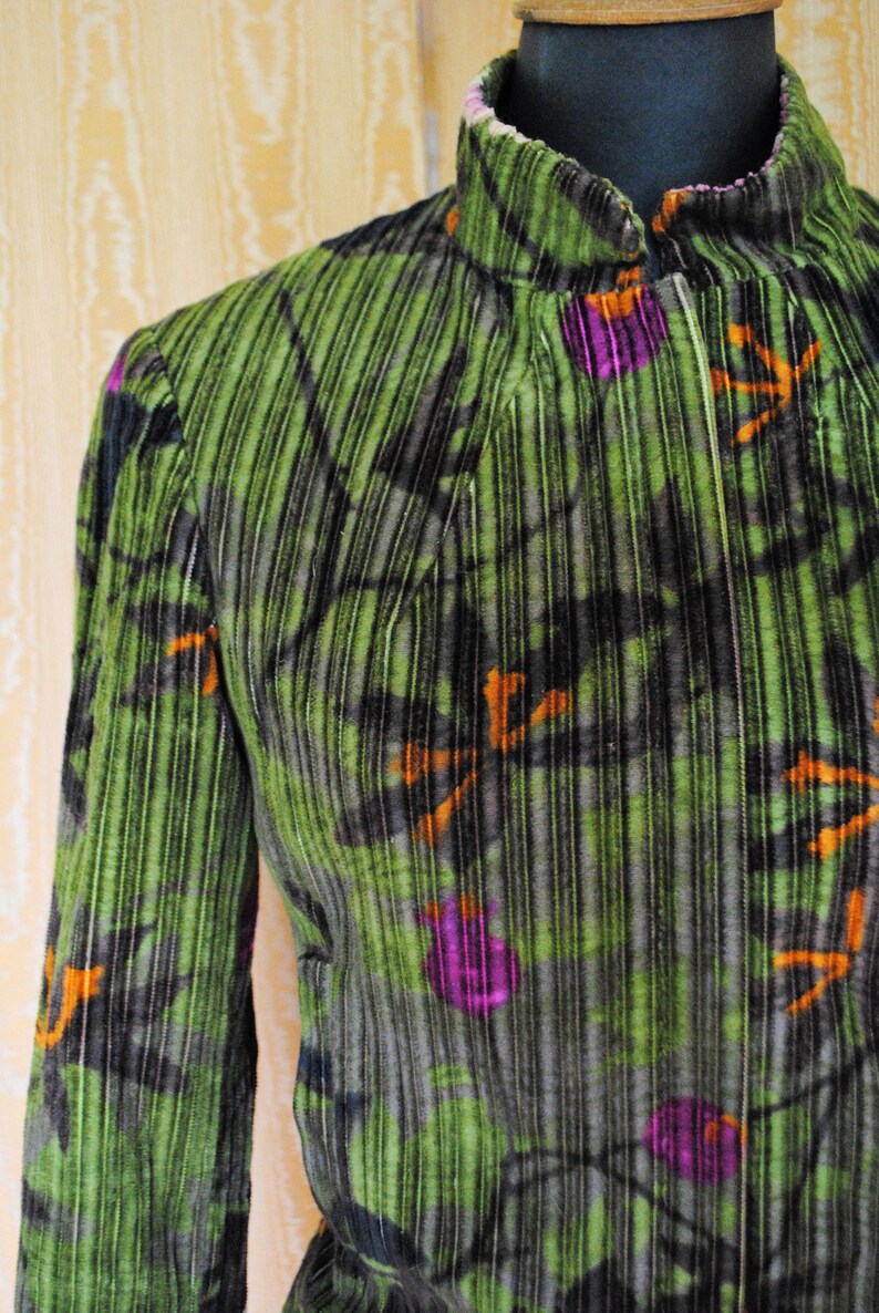 archive】 Kenzo velours tailored jacket ジャケット・アウター