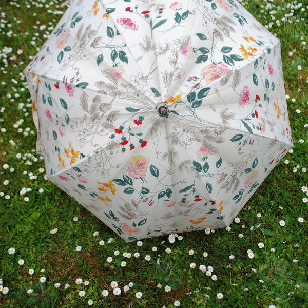 Grand parapluie en coton 1980