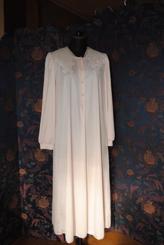Nightgown rose 60s - image 1