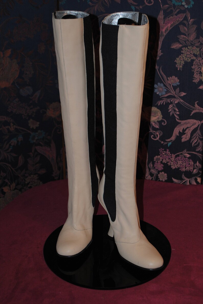37-new Boots and leather cream Free Lance size