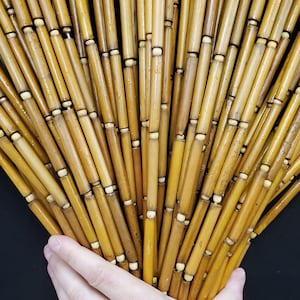 ABeadedCurtain Natural Bamboo Door Beads Beaded Curtain 5400 Large Diameter Beads Commercial Durability Worlds #1 Selling Beaded Curtain