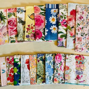 Surtido de 20 servilletas de papel decorativas