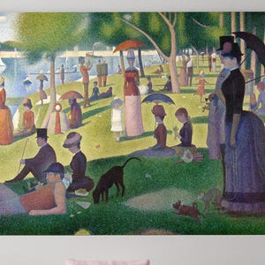 Georges Seurat, Seurat, George Seurat, Sunday Afternoon, Seurat Painting, Pointillism, A Sunday Afternoon, Island of La Grande Jatte, 214 image 4