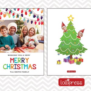 Fun Family Christmas Photo Cards, Holiday Photo Cards, Unique Caricature Christmas Cards, Funny Christmas Cards, Personalized Holiday Cards