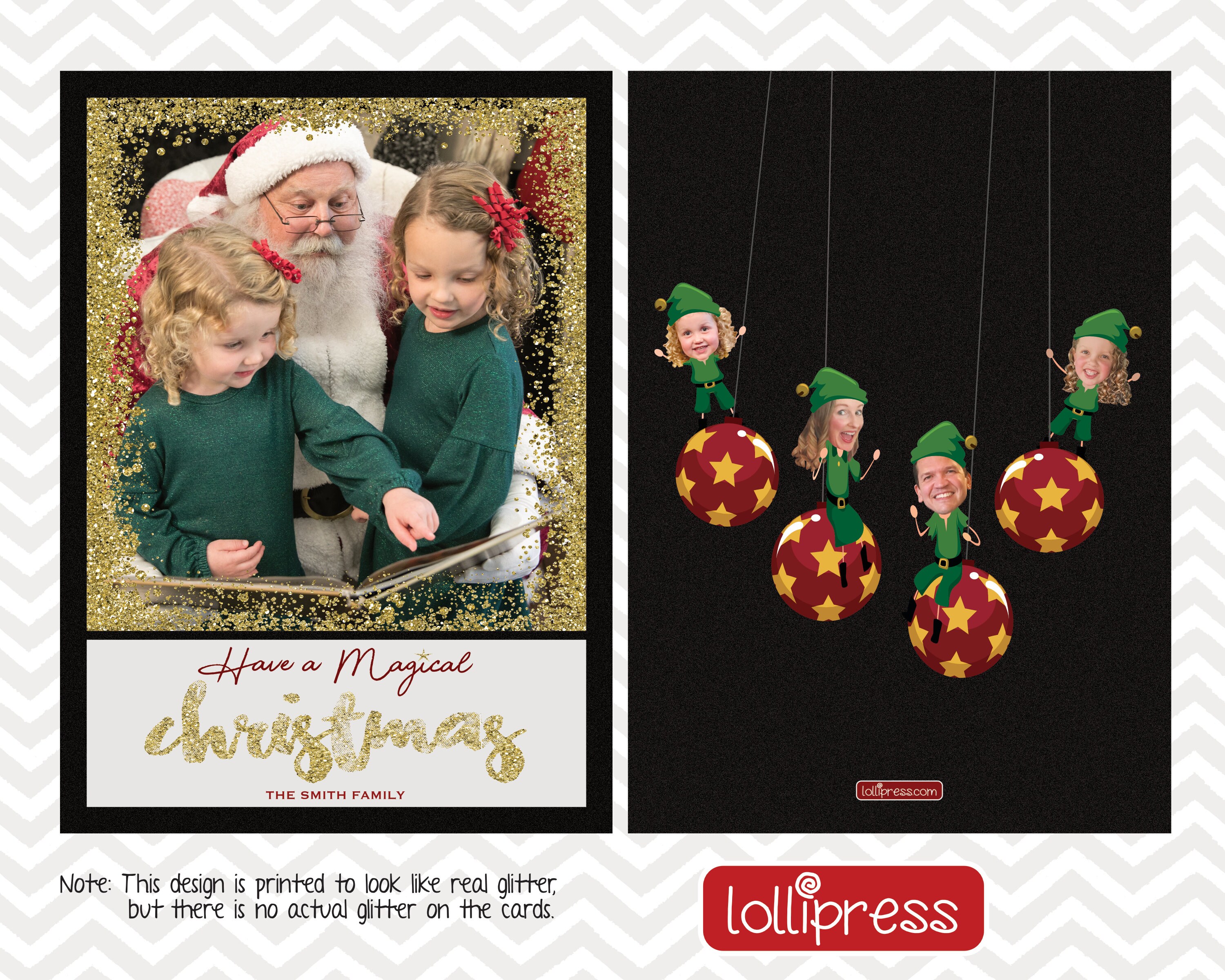 Family Fun Christmas Photo Cards Holiday Photo Cards Unique Etsy