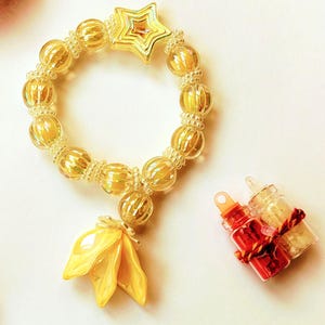 Twinkle Star Armband Rakhi für Kinder/süßes Armband für Nichte/Perlen Armband für kleine Schwester/Baby Mädchen Rakhi/Raksha Bandhan Geschenk/Wunschkarte