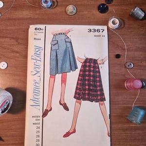 Advance Pattern 3263 Vintage 1960s Advance Sew-easy Pattern – Dress, Skirt, Pants, Blouse - Etsy