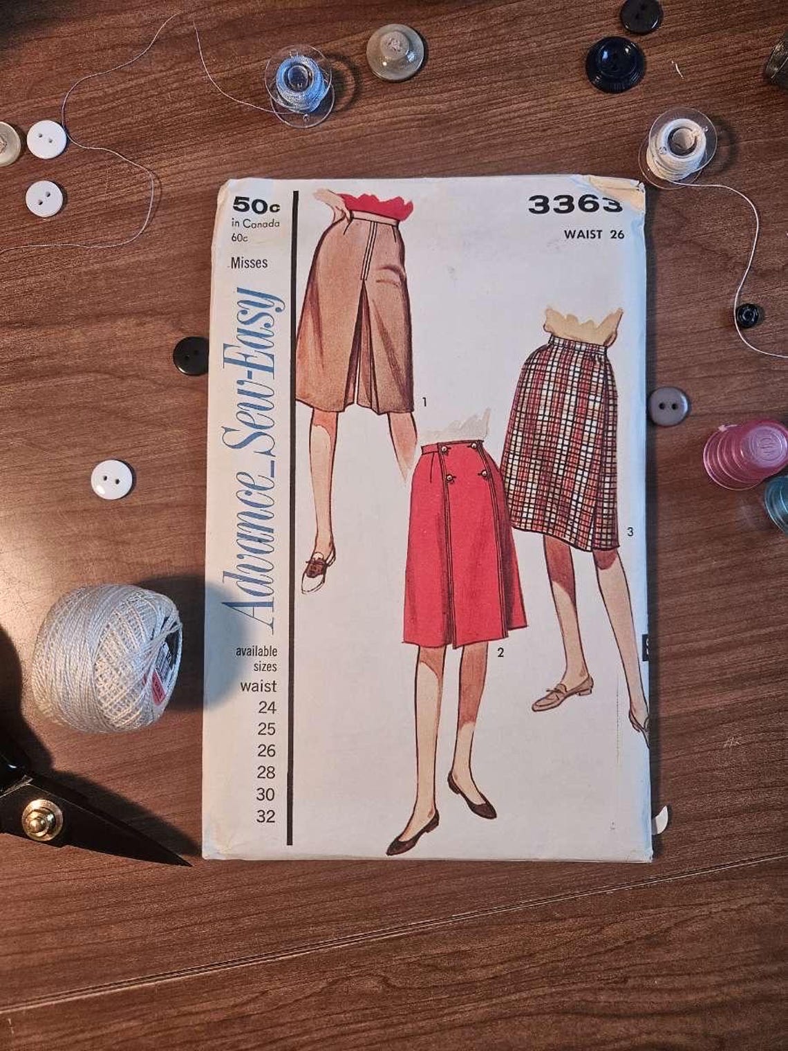 Advance Pattern 3263 Vintage 1960s Advance Sew-easy Pattern – Dress, Skirt, Pants, Blouse - Etsy