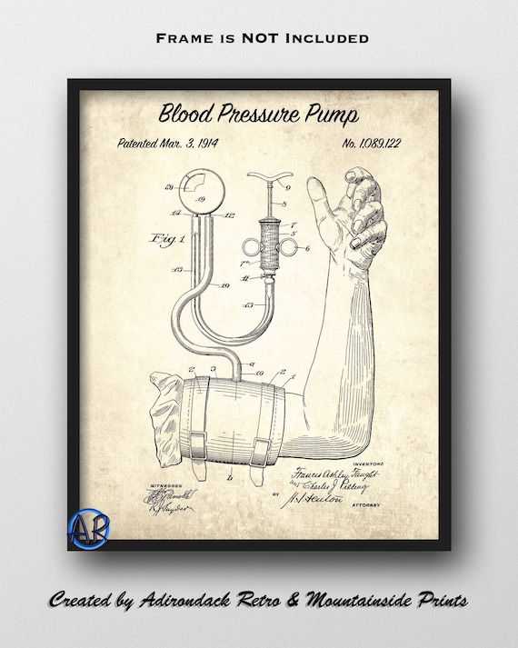 Chiropractic Patent Poster Art Print Vintage Adjusting Table Office Wall Decor