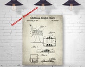 1927 Children 39 s Barber Chair 8 quot x10 quot Printable Patent Print - Hair Salon Decor - Antique Printable Download - Digital Download Patent