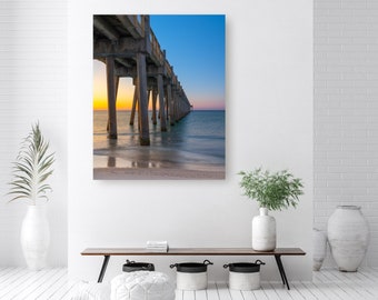 Pensacola Beach Sunrise, Pensacola Beach, Pensacola Beach Canvas, Pensacola Beach Art, Pensacola Beach, Florida Sunrise, Beach Sunrise