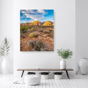 Red Rock Canyon Nationalpark Poster | Nationalpark Poster | Nationalpark Druck | Wohndekor | Nevada Red Rocks | Digitaler Download